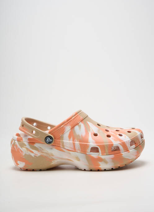 Mules/Sabots orange CROCS femme