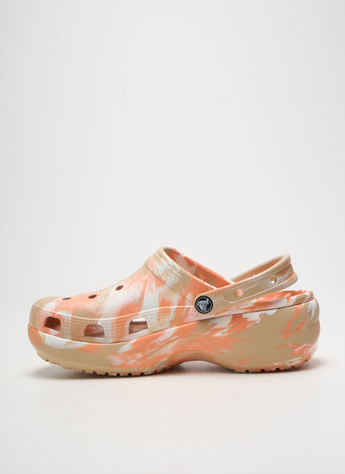 Mules/Sabots orange CROCS femme