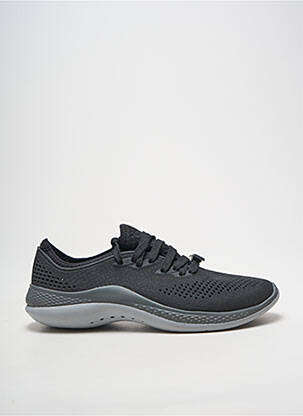 Baskets bout rond talon plat jusqu'à 3cm noir CROCS femme