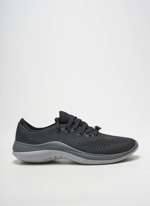 Baskets bout rond talon plat jusqu'à 3cm noir CROCS femme