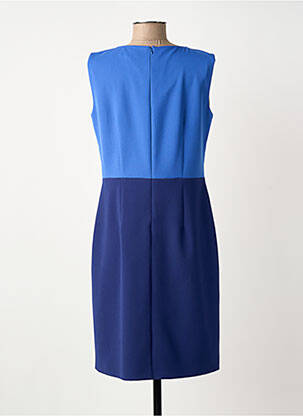 Robe mi-longue sans manche sans manche bleu GREGORY PAT femme
