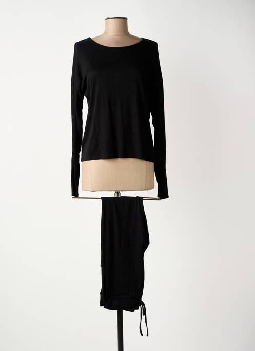 Ensemble pantalon noir COULEURS DU TEMPS femme