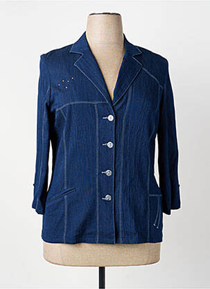 Blazer poches bleu IMPULSION femme