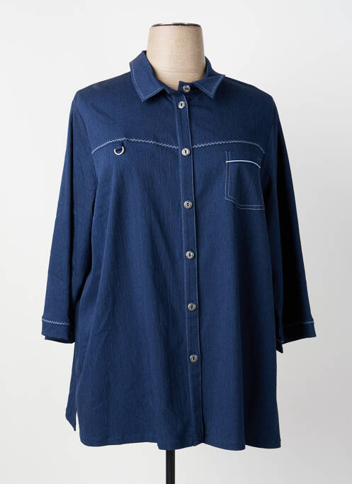 Veste casual bleu FRANCE RIVOIRE femme