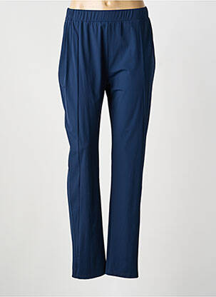 Pantalon droit stretch taille normale bleu MERI & ESCA femme