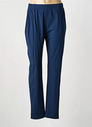 Pantalon droit stretch taille normale bleu MERI & ESCA femme