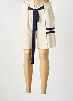 Bermuda taille élastique taille normale beige MERI & ESCA femme
