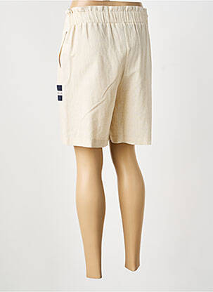 Bermuda taille élastique taille normale beige MERI & ESCA femme