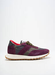 Baskets nubuck bout rond violet UZS unisexe