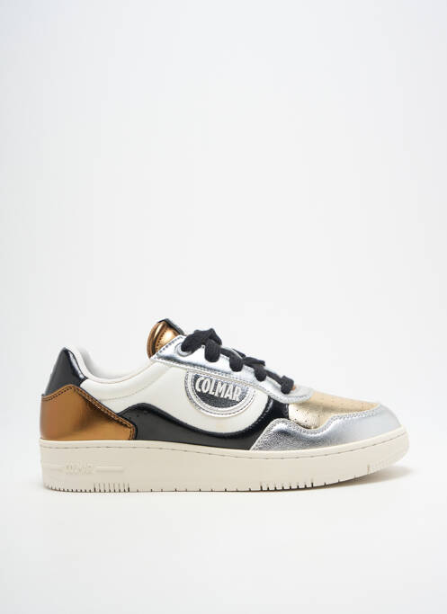 Baskets argent COLMAR unisexe