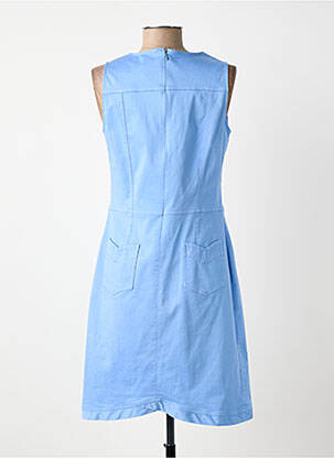 Robe mi-longue sans manche sans manche bleu MERI & ESCA femme