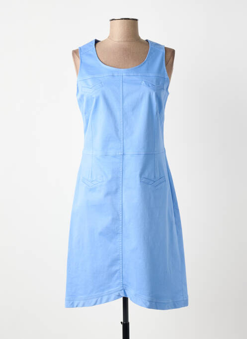 Robe mi-longue bleu MERI & ESCA femme