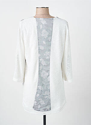 Tunique manches longues manches 3/4 blanc MERI & ESCA femme