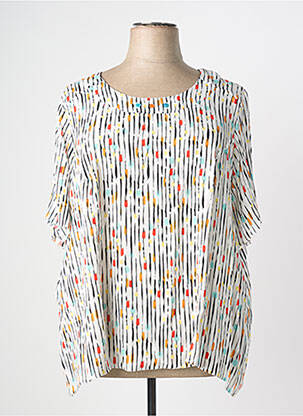 Top blanc GUY DUBOUIS femme