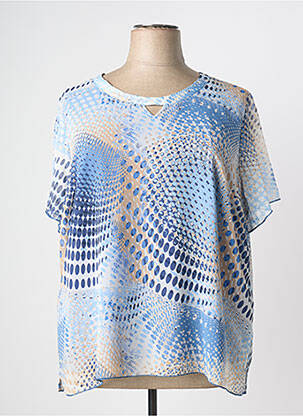 Top bleu IMPULSION femme