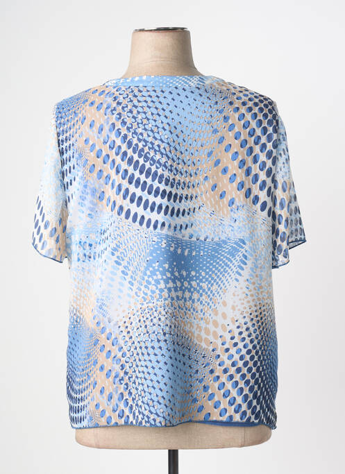 Top bleu FRANCE RIVOIRE femme