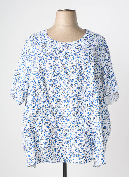 Top bleu FRANCE RIVOIRE femme