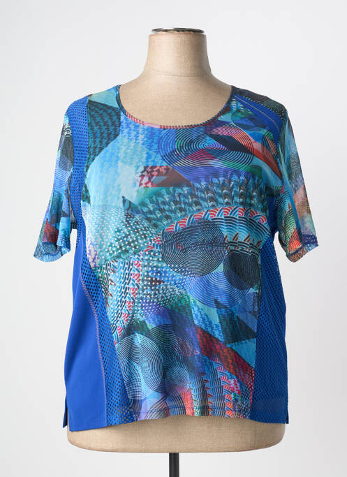 Top bleu IMPULSION femme