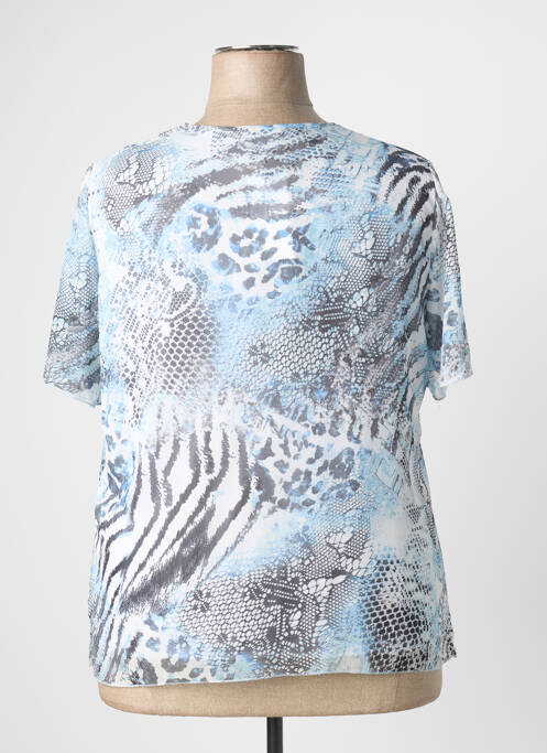 T-shirt bleu GUY DUBOUIS femme