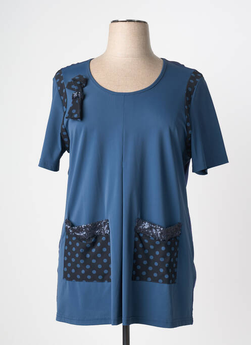 T-shirt bleu MERI & ESCA femme