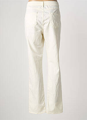 Pantalon slim stretch taille normale beige GUY DUBOUIS femme