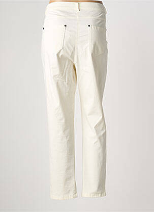 Pantalon slim stretch taille normale beige GUY DUBOUIS femme