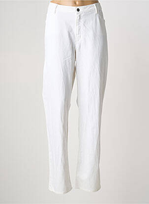 Pantalon slim taille normale taille normale beige GUY DUBOUIS femme
