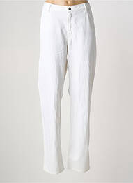 Pantalon slim taille normale taille normale beige GUY DUBOUIS femme