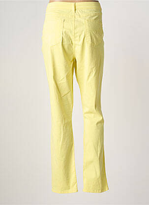 Pantalon slim stretch taille normale jaune MERI & ESCA femme
