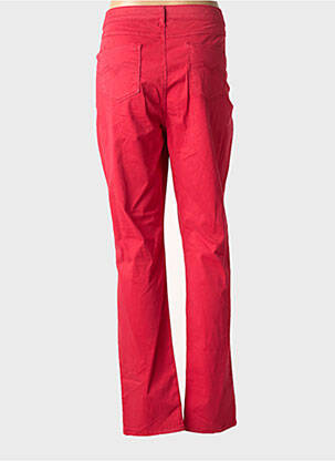 Pantalon slim stretch taille normale rouge MERI & ESCA femme
