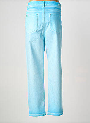Pantalon slim stretch taille normale bleu FRED SABATIER femme