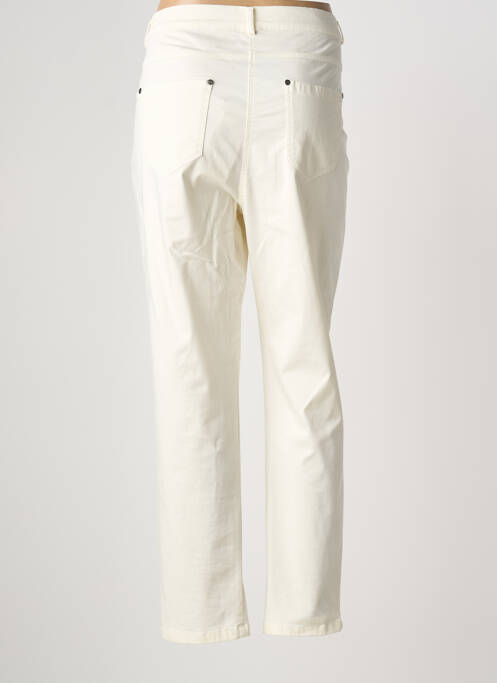 Pantalon slim beige GUY DUBOUIS femme