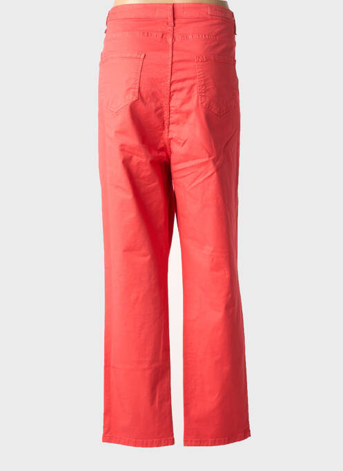 Pantalon slim stretch taille normale rouge FRED SABATIER femme