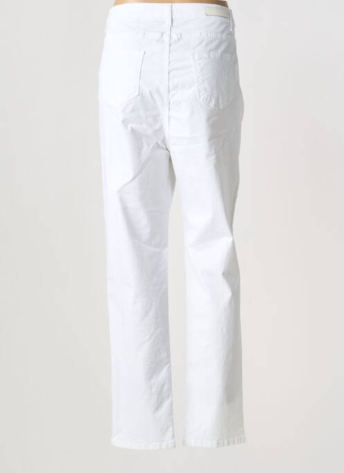 Pantalon droit blanc FRED SABATIER femme