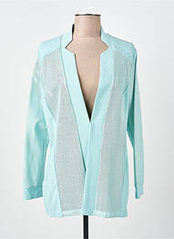 Veste casual coupe cintrée bleu GREGORY PAT femme