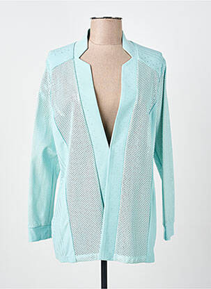 Veste casual coupe cintrée bleu GREGORY PAT femme