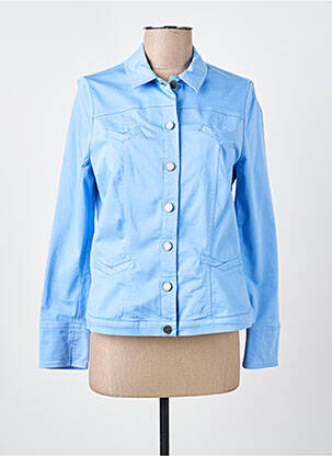 Veste casual coupe droite bleu MERI & ESCA femme