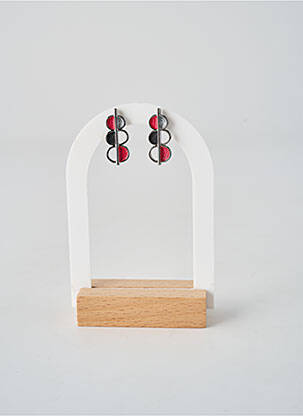 Boucles d’oreilles matériaux plaqué argent argent ALEX ARTE femme