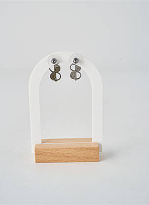 Boucles d’oreilles matériaux plaqué argent argent ALEX ARTE femme