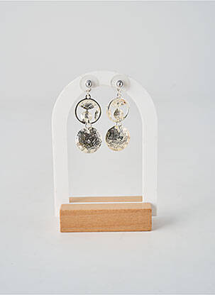 Boucles d’oreilles matériaux plaqué argent argent ALEX ARTE femme
