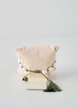 Bracelet fermeture boucle déployante vert ELUE PAR NOUS femme