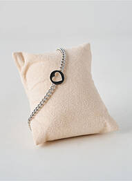 Bracelet fermeture fermoir mousqueton argent ELUE PAR NOUS femme