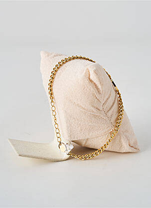 Bracelet matériaux métal or ELUE PAR NOUS femme