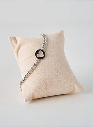 Bracelet fermeture fermoir mousqueton argent ELUE PAR NOUS femme