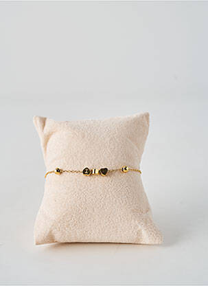 Bracelet fermeture fermoir mousqueton or ELUE PAR NOUS femme