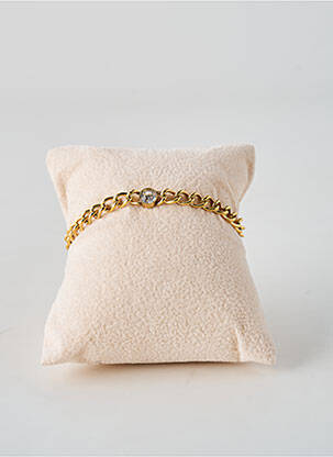 Bracelet ornement oxyde de zirconium or ELUE PAR NOUS femme