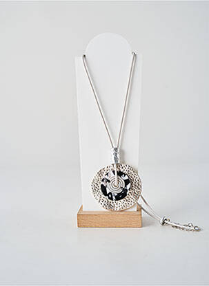 Collier matériaux métal argent ALEX ARTE femme