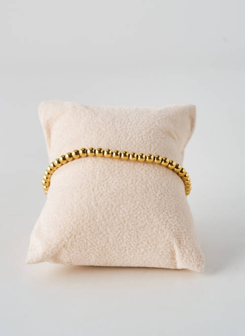 Bracelet fermeture fermoir mousqueton or ELUE PAR NOUS femme