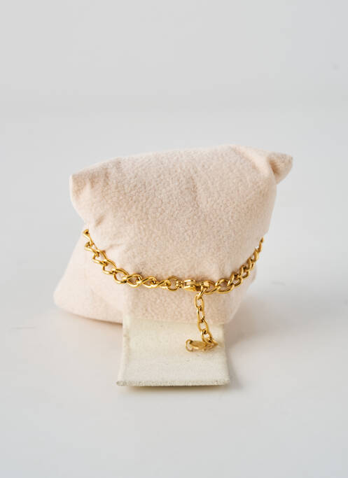 Bracelet ornement oxyde de zirconium or ELUE PAR NOUS femme