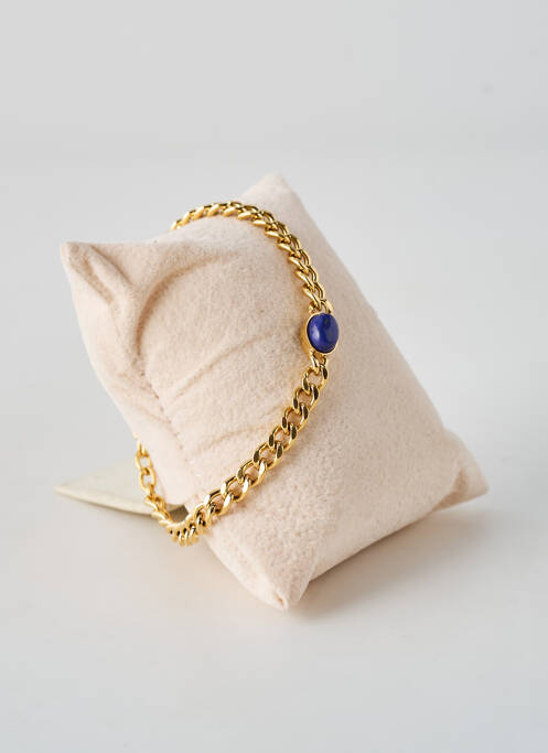 Bracelet fermeture fermoir mousqueton or ELUE PAR NOUS femme